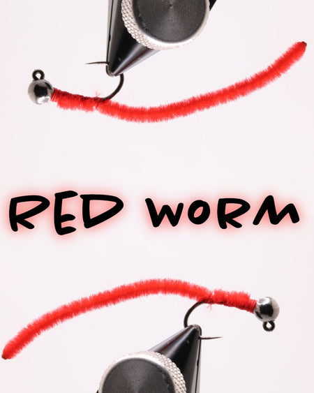 Red Worm Magic Thread Red Worm – Outdoor America