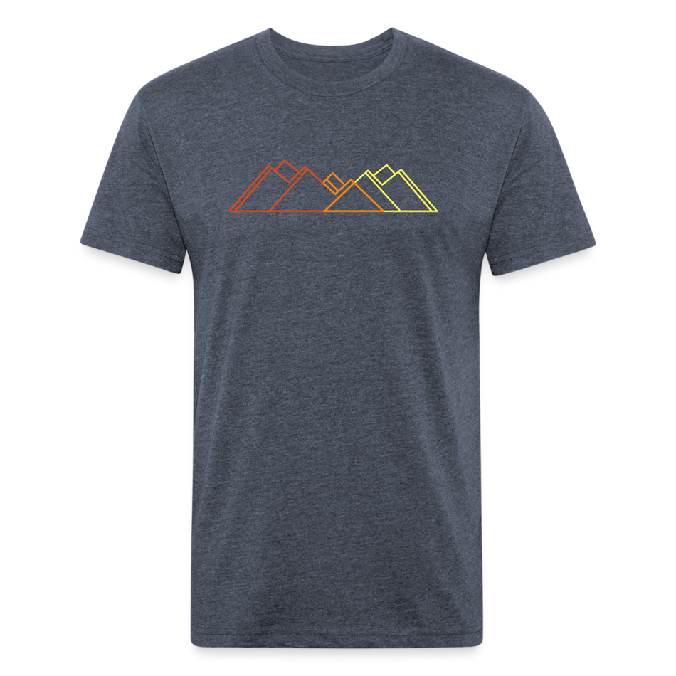 Retro '80s Mountains - Premium Graphic Tee