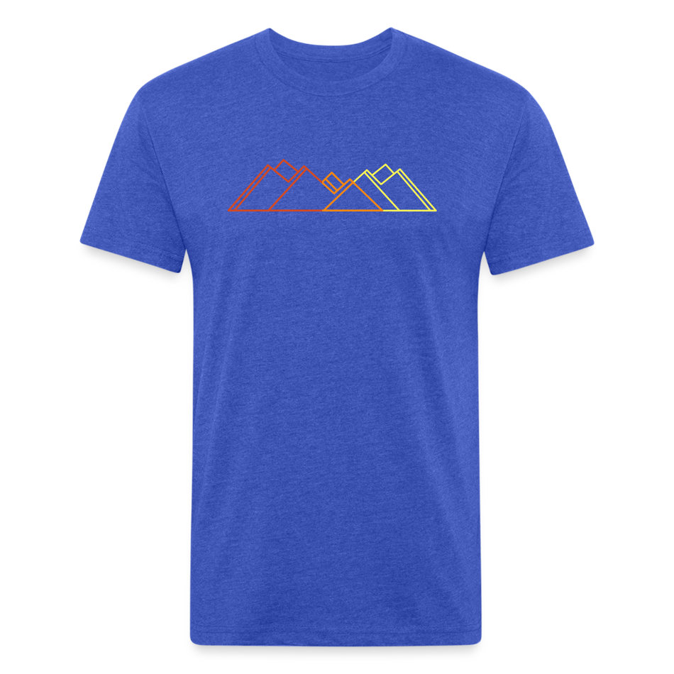 Retro '80s Mountains - Premium Graphic Tee