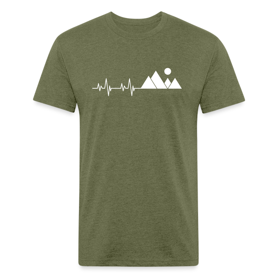 Mountain Pulse - Premium Graphic Tee