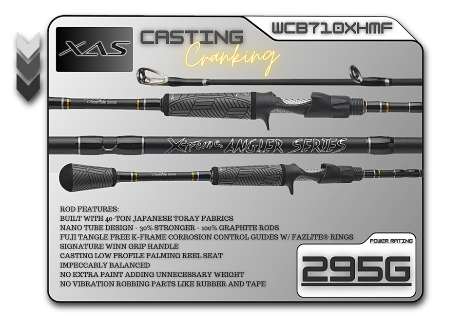 WCB710XHMF 7'10" Xtra-Hvy Mod-Fast **Cranking**