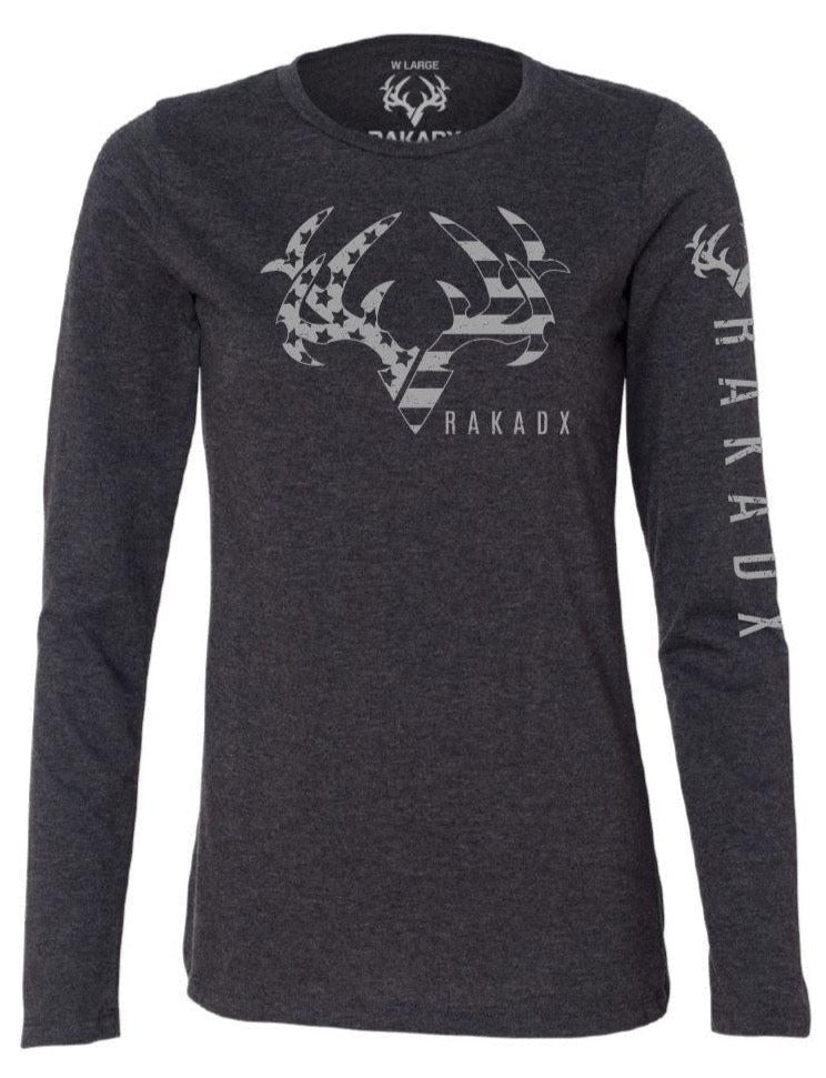 Womens Star Spangled Rak Longsleeve Tee – Outdoor America