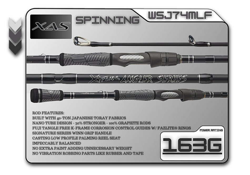 WSJ74MLF 7'4" Medium LIght Fast